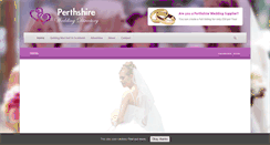 Desktop Screenshot of perthshireweddingdirectory.com